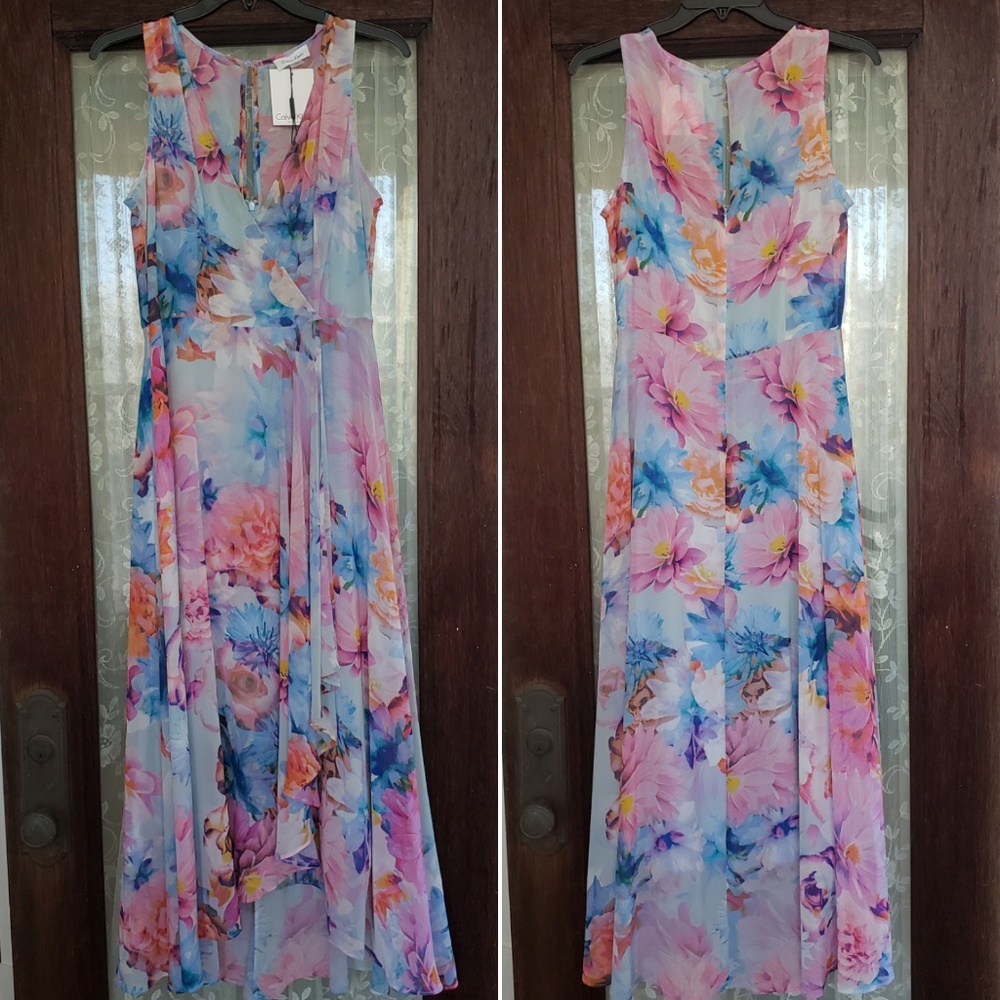 Calvin Klein Chiffon Dress